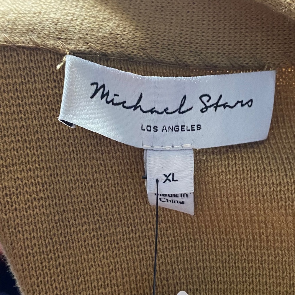Michael Stars Milano V-Neck Dolman Cardigan - Picture 3 of 4